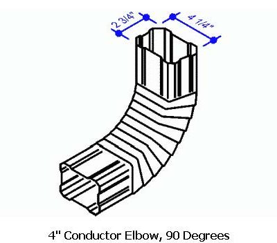 4" Conductor Elbow - 90 Degrees