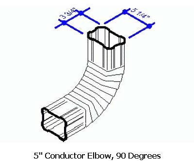 5" Conductor Elbow - 90 Degrees