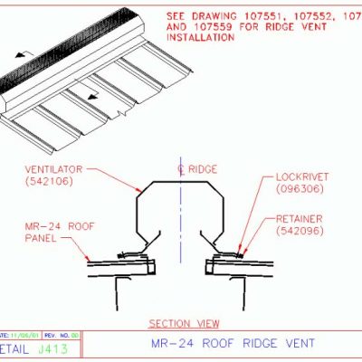 MR-24 Ridge Vent