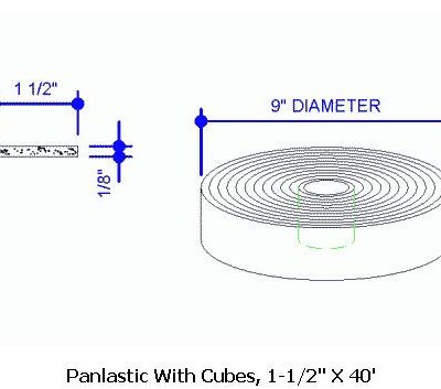 Tape Panlastic 1-1/2" x 40'