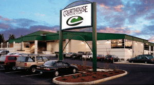 Courthouse Athletic Club pre-engineered building