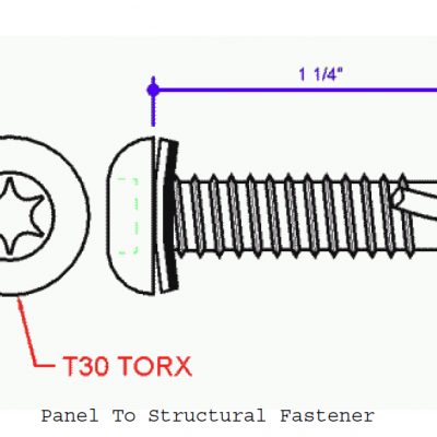 Wall Self Drilling Screws