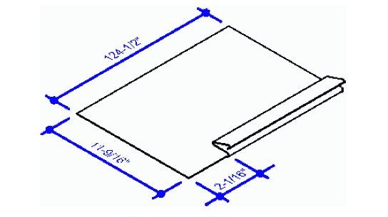 Butler Roof System Variable Wall Adapter for MR-24 Gable Trim repair